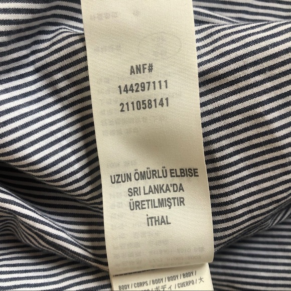 Abercrombie Fitch navy wool preppy blazer/Jacket L - Picture 8 of 11